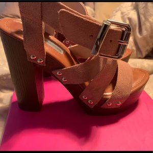 INC block heel sandal